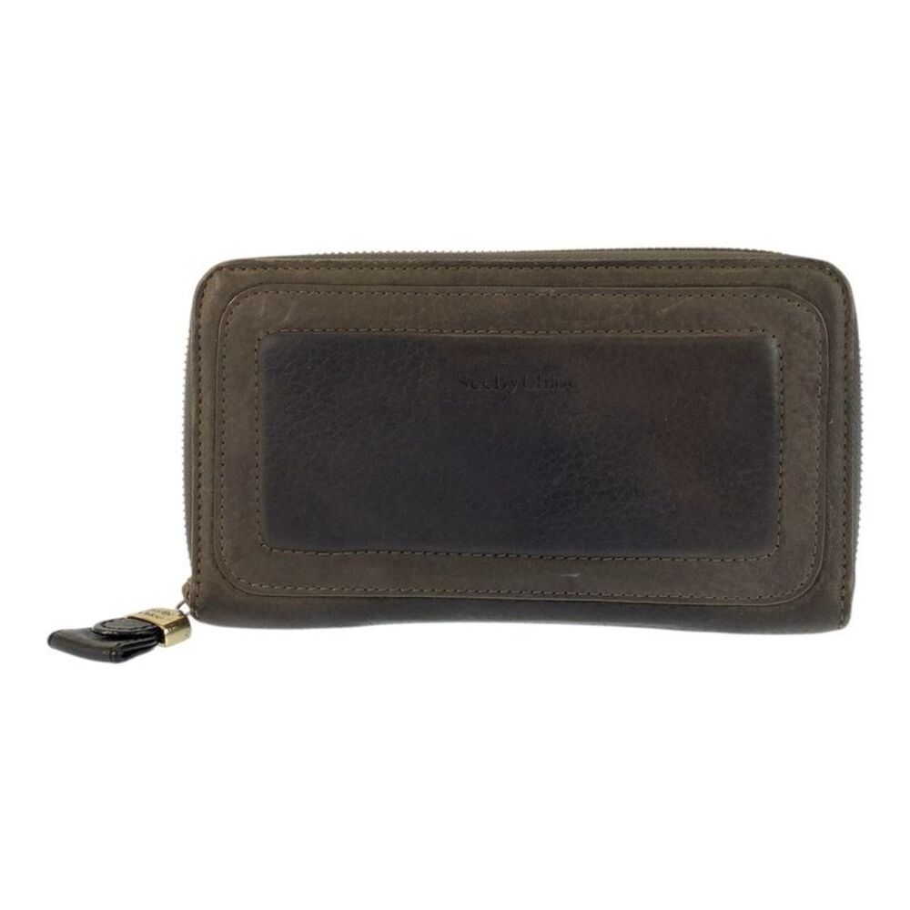 Chloe Leather Long Wallet
